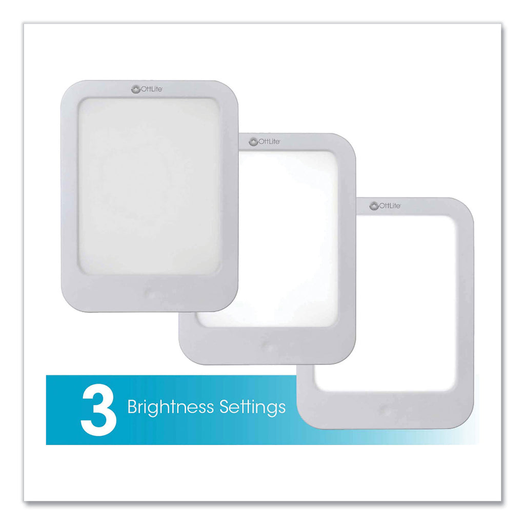 Wellness Series ClearSun LED Light Therapy Lamp, 7.88" High, White, Ships in 4-6 Business Days