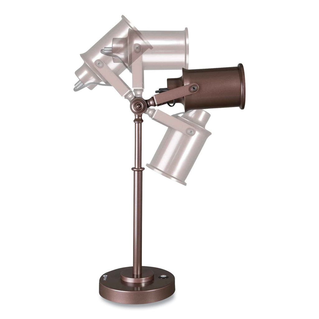 Wellness Series Restore LED Desk Lamp, 9" to 22", Rubbed Bronze, Ships in 4-6 Business Days