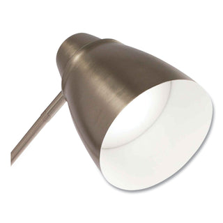 Wellness Series Harmonize LED Desk Lamp, 5" to 19" High, Silver, Ships in 4-6 Business Days