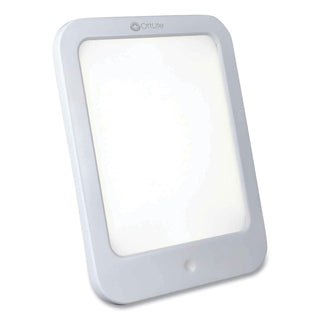 Wellness Series ClearSun LED Light Therapy Lamp, 7.88" High, White, Ships in 4-6 Business Days