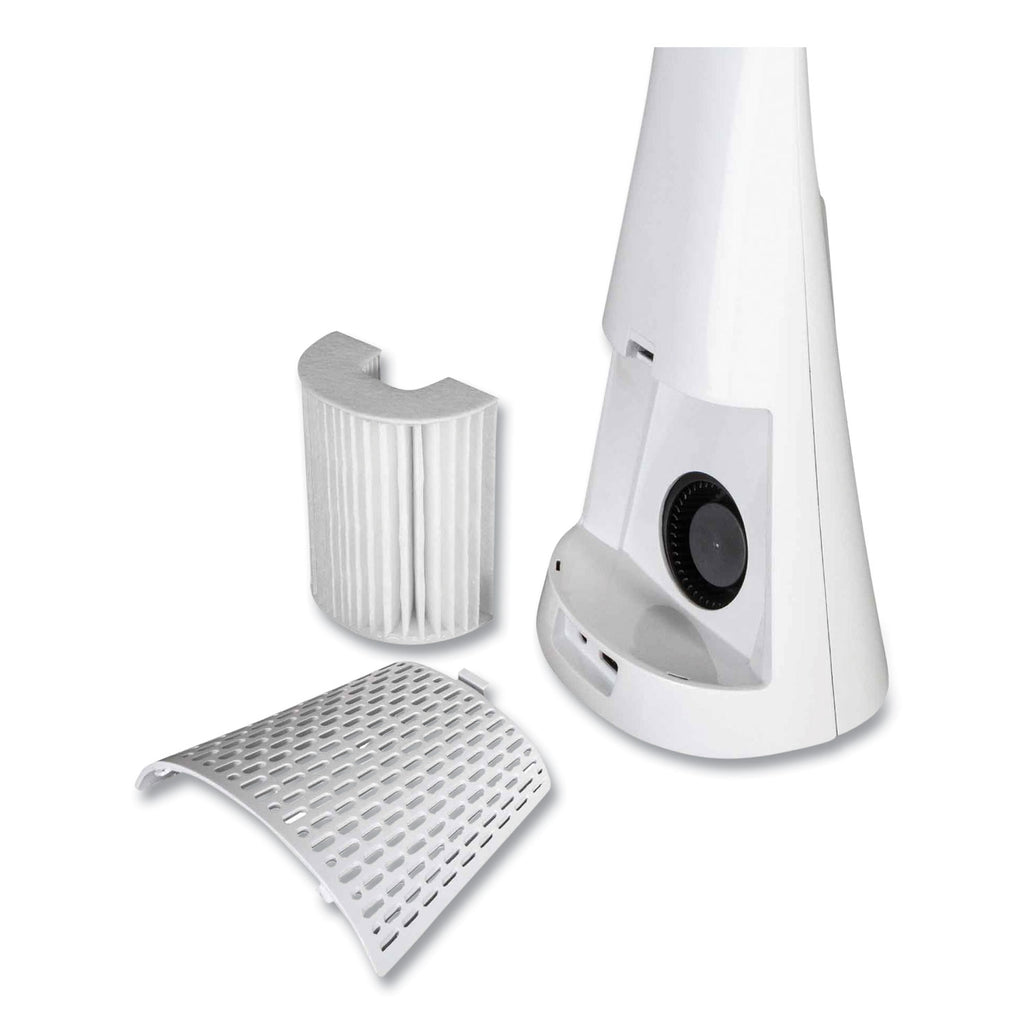 Wellness Series SanitizingPro LED Desk Lamp and UV Air Purifier, 15" to 25" High, White, Ships in 4-6 Business Days