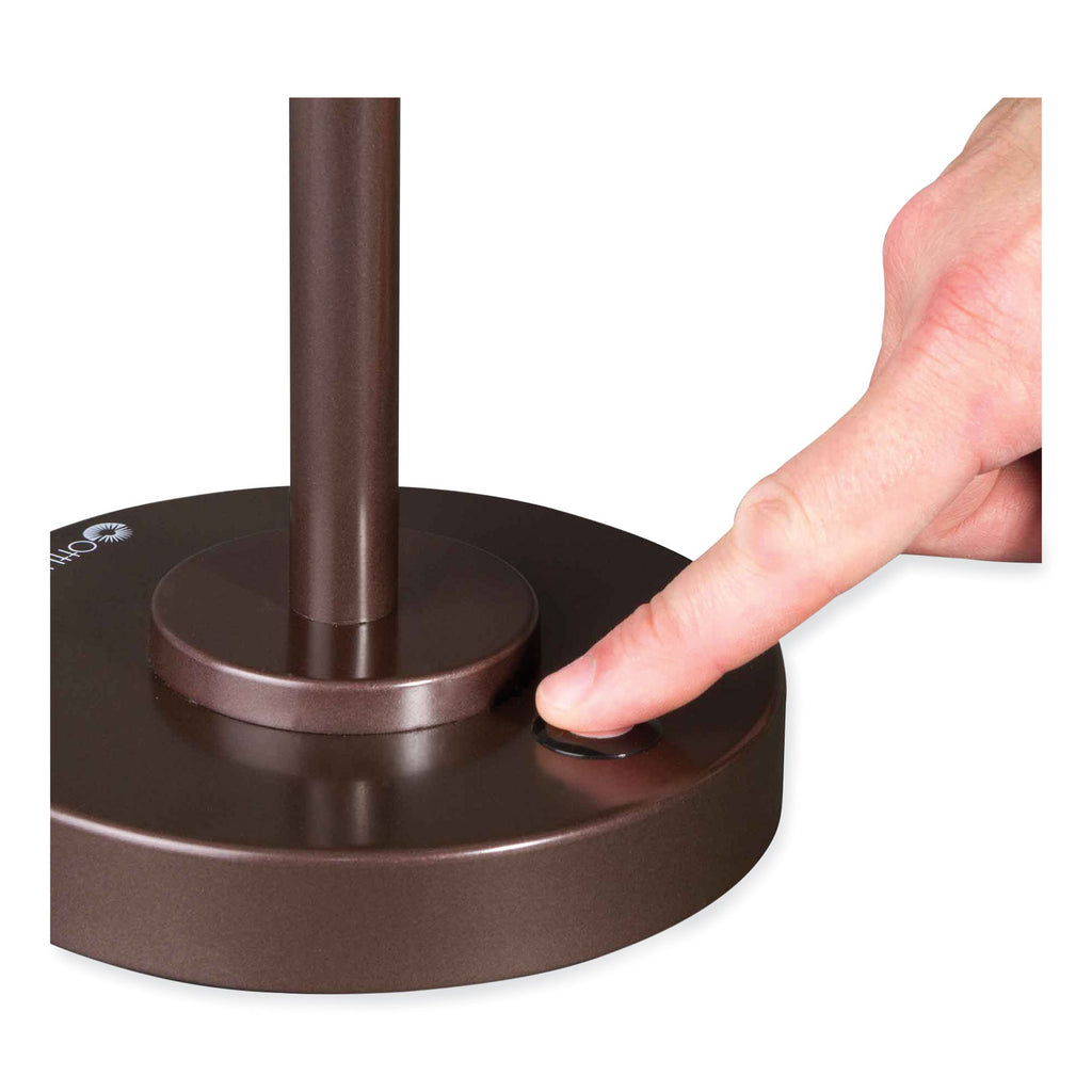 Wellness Series Restore LED Desk Lamp, 9" to 22", Rubbed Bronze, Ships in 4-6 Business Days