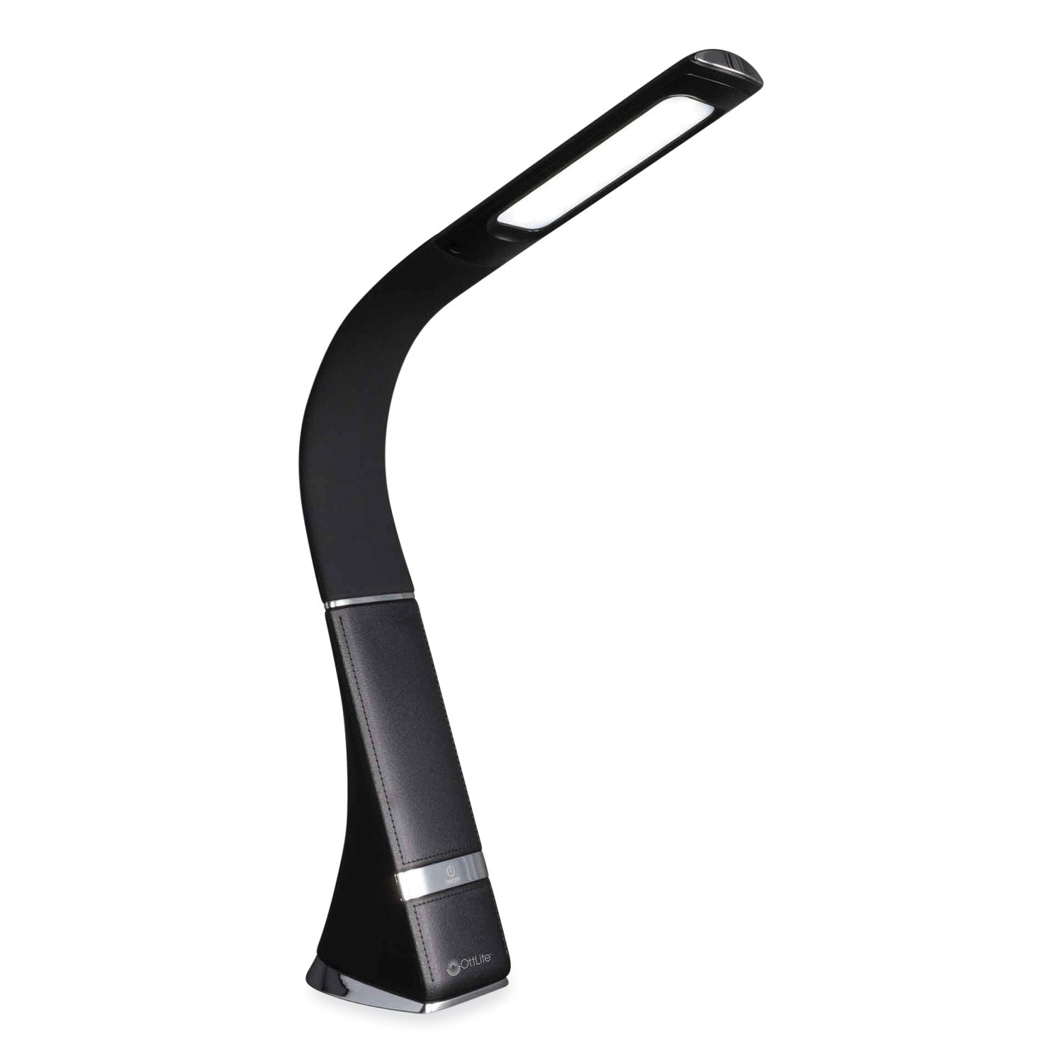 Wellness Series Recharge LED Desk Lamp, 10.75" to 18.75" High, Black, Ships in 4-6 Business Days