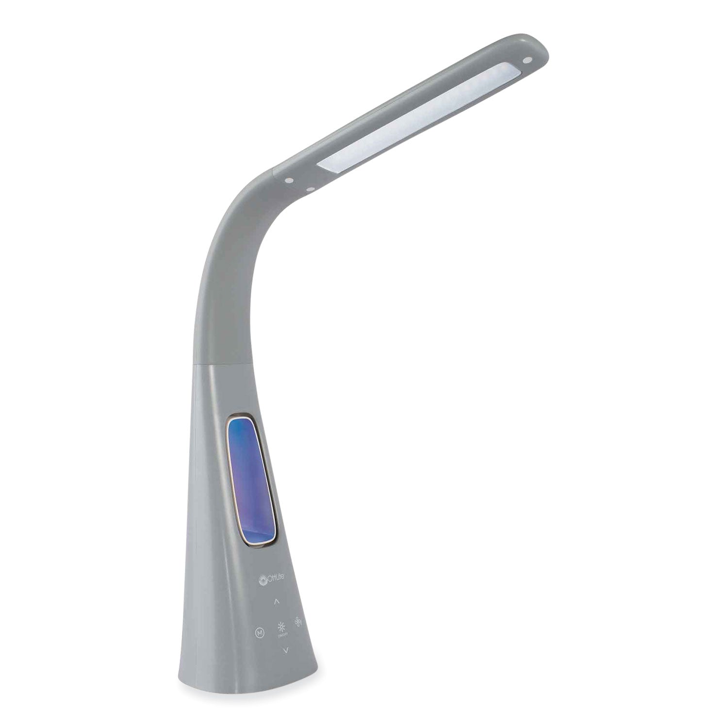 Cool Breeze Fan Lamp, 15" to 26.5" High, Gray, Ships in 4-6 Business Days