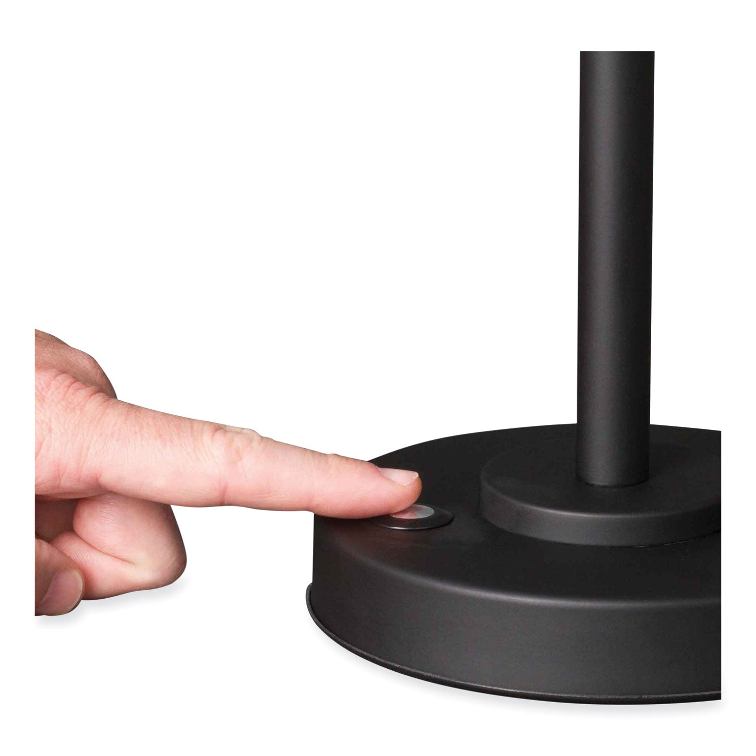 Wellness Series Balance LED Desk Lamp, 4" to 18" High, Black, Ships in 4-6 Business Days