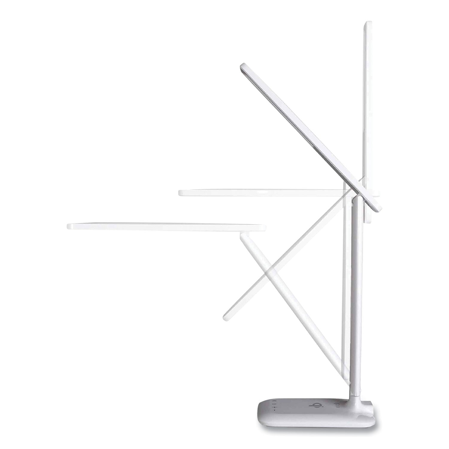 Wellness Series Slimline LED Desk Lamp, 5" to 20.25" High, White, Ships in 4-6 Business Days