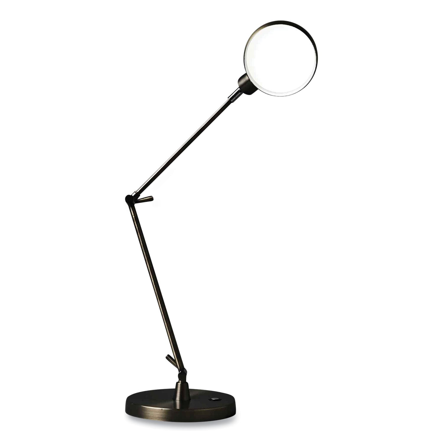 Wellness Series Refine LED Desk Lamp, 27" High, Antiqued Brass, Ships in 4-6 Business Days
