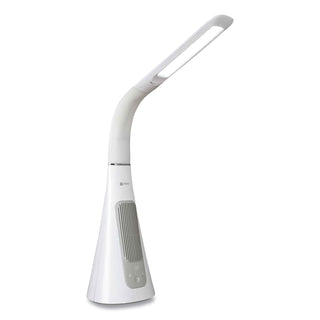Wellness Series SanitizingPro LED Desk Lamp and UV Air Purifier, 15" to 25" High, White, Ships in 4-6 Business Days