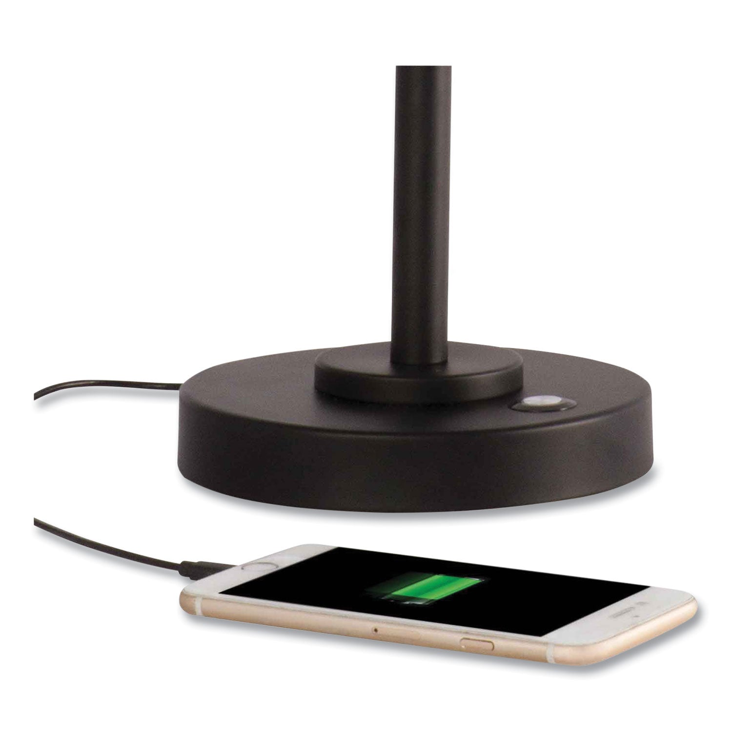 Wellness Series Balance LED Desk Lamp, 4" to 18" High, Black, Ships in 4-6 Business Days