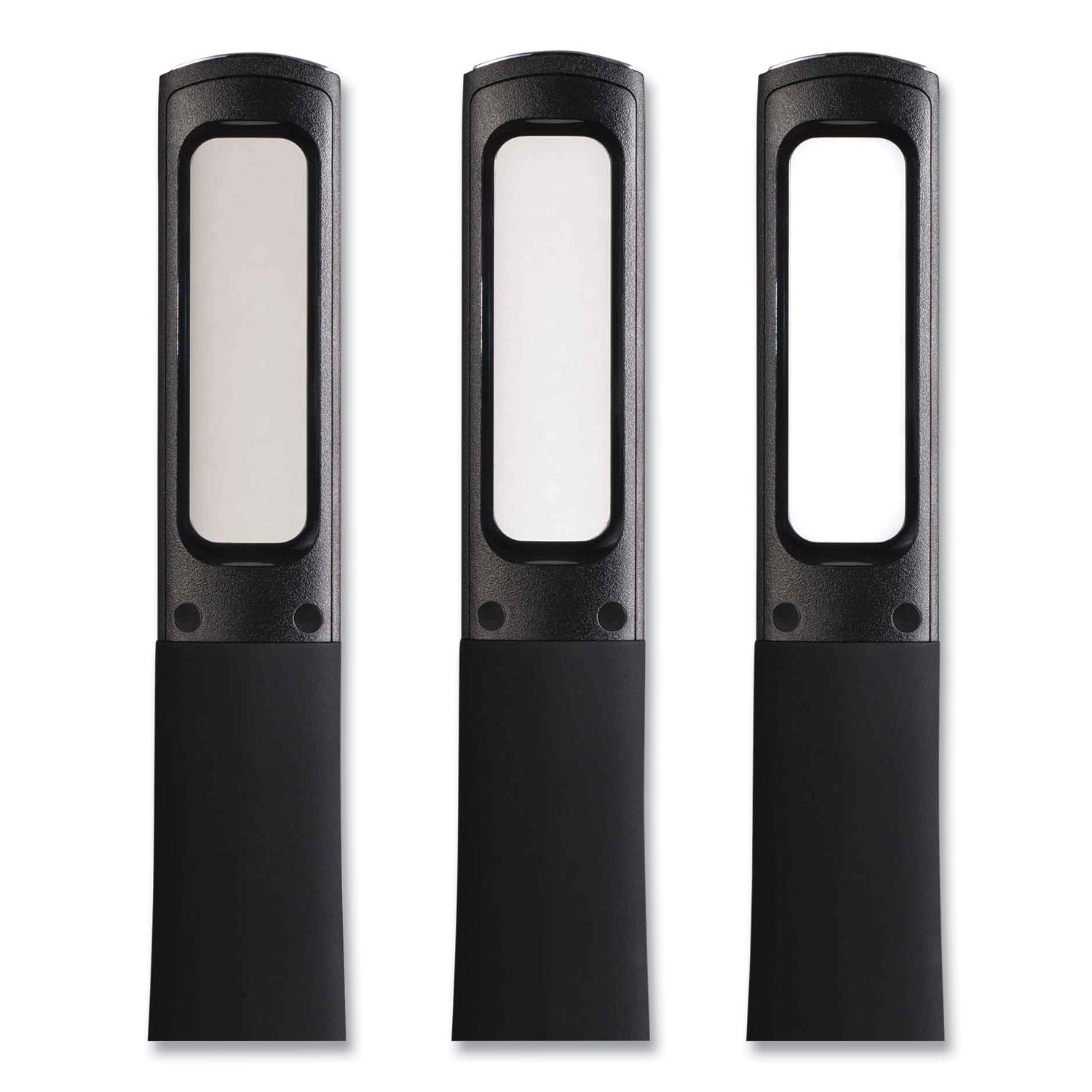 Wellness Series Recharge LED Desk Lamp, 10.75" to 18.75" High, Black, Ships in 4-6 Business Days