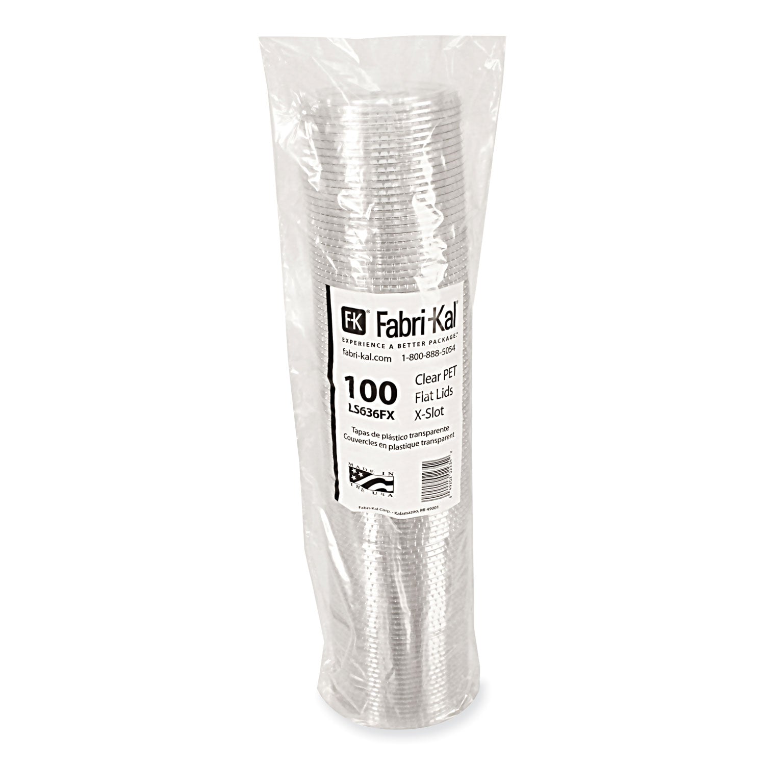 Greenware Cold Drink Lids, X-Slot, Fits 12 oz to 20 oz Cup, Clear, 1,000/Carton