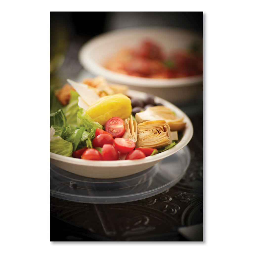 EarthChoice Fiber-Blend Bagasse Dinnerware, 32 oz, Natural, 400/Carton