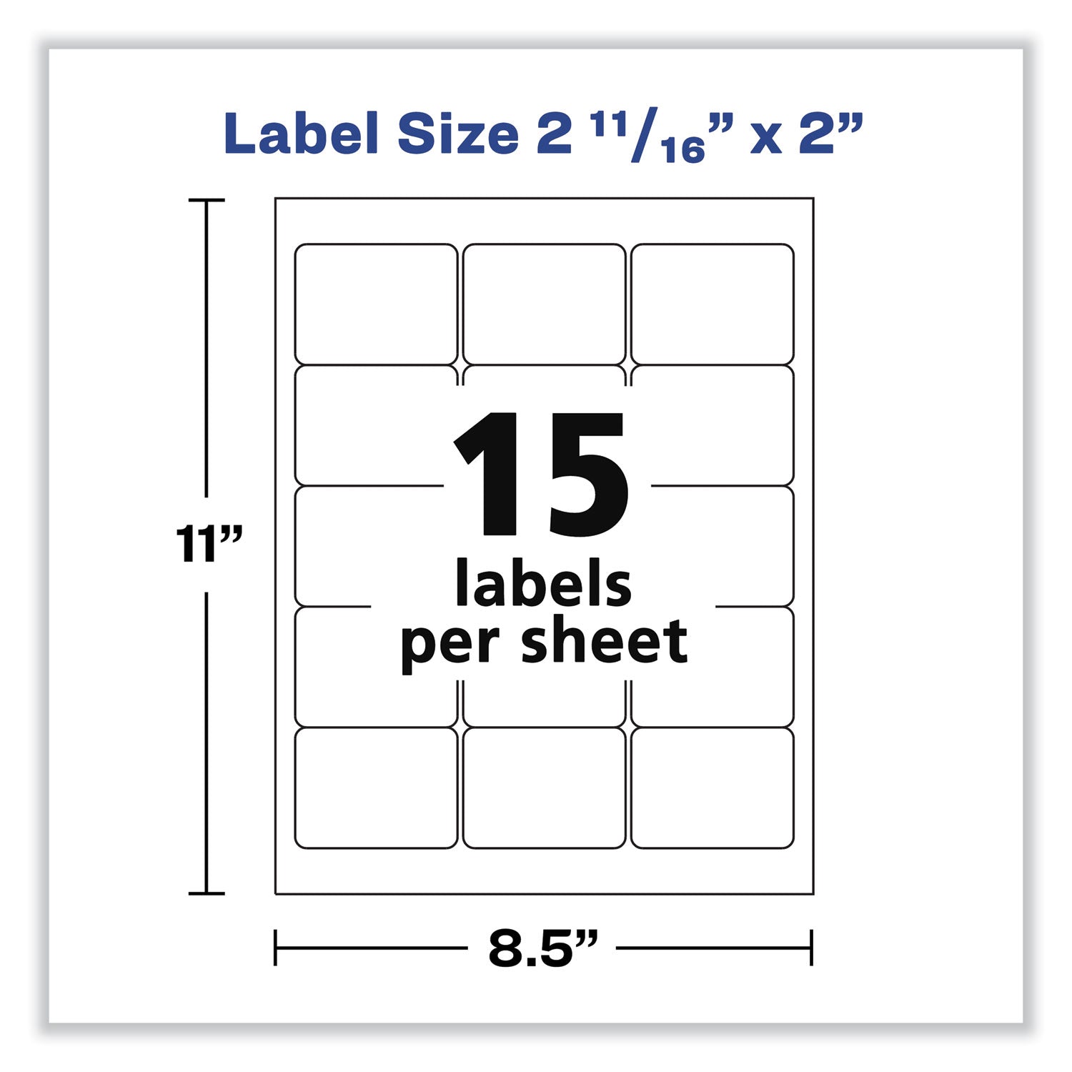 Laser/Inkjet 3.5" Diskette Labels, White, 375/Pack - 