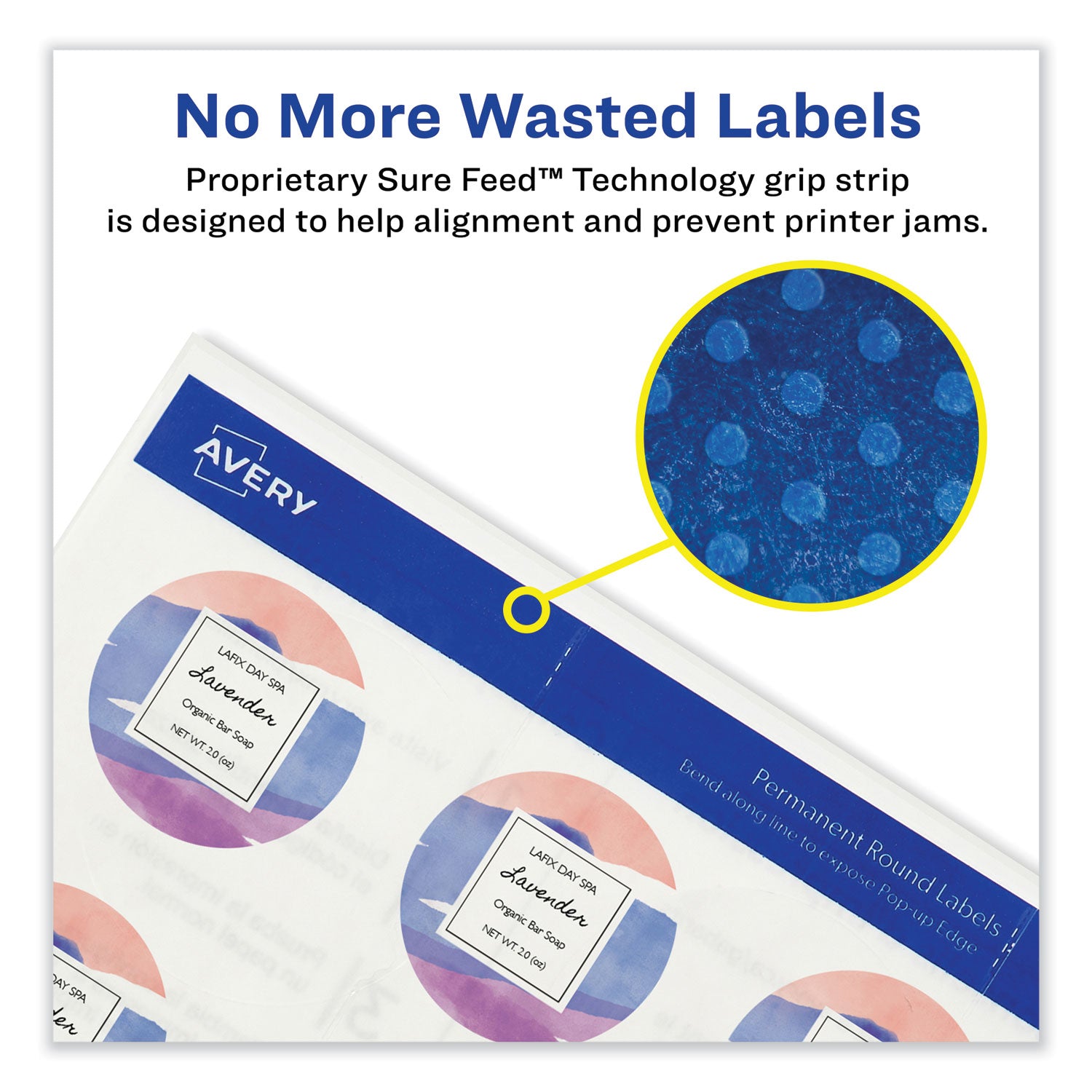 Laser/Inkjet Media Labels, Inkjet/Laser Printers, 2 x 2, White, 12 Labels/Sheet, 10 Sheets/Pack