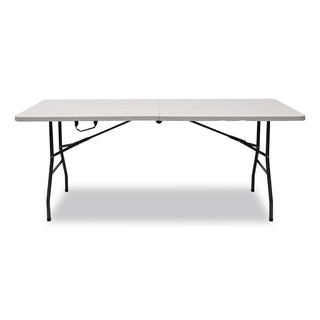 bifold-resin-folding-table-rectangular-709-x-291-x-30-white-granite-top-gray-base-legs-2-pack_ice61263 - 2