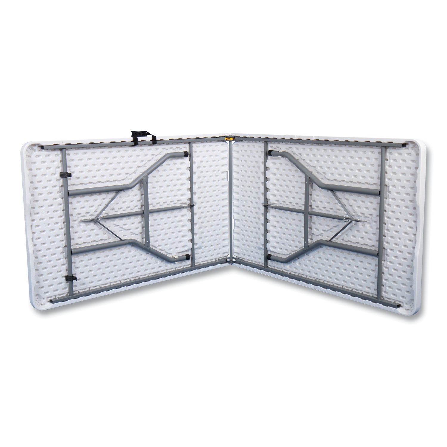 bifold-resin-folding-table-rectangular-945-x-299-x-30-white-granite-top-gray-base-legs-2-pack_ice61273 - 3
