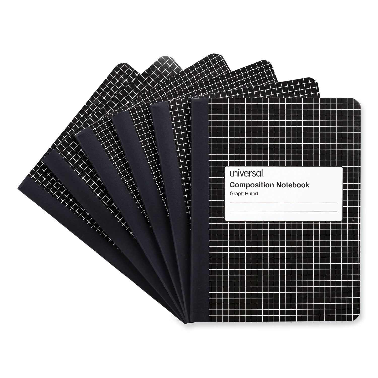 quad-rule-composition-book-quadrille-rule-4-sq-in-black-marble-cover-100-975-x-75-sheets-6-pack_unv20957 - 1