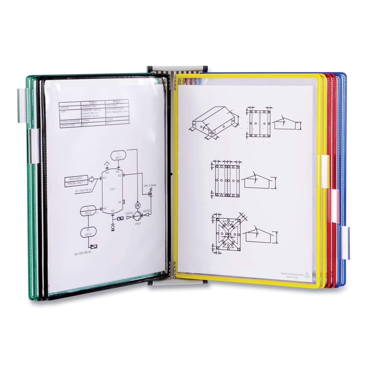 wall-unit-magnetic-starter-set-10-sections-20-sheet-capacity-gray_tfiw291m - 6