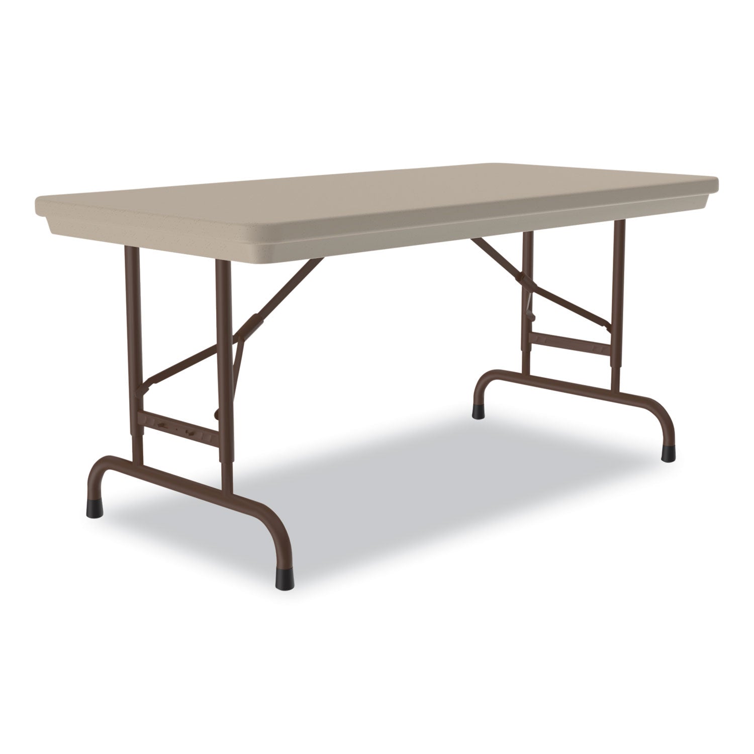 adjustable-folding-table-rectangular-48-x-24-x-22-to-32-mocha-top-brown-legs-pallet-ships-in-4-6-business-days_crlra2448244p - 2