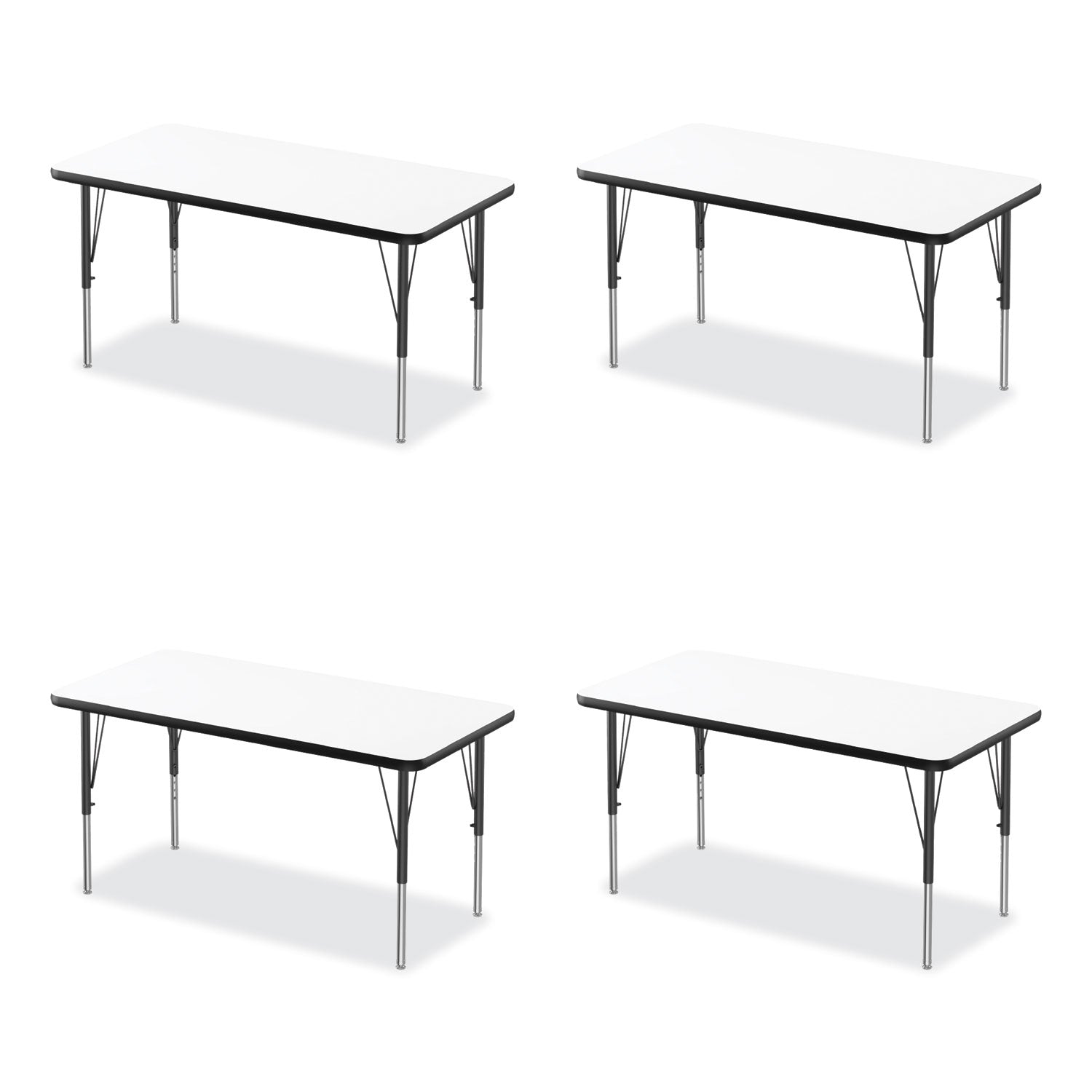 markerboard-activity-tables-rectangular-60-x-24-x-19-to-29-white-top-black-legs-4-pallet-ships-in-4-6-business-days_crl2460de80954p - 1
