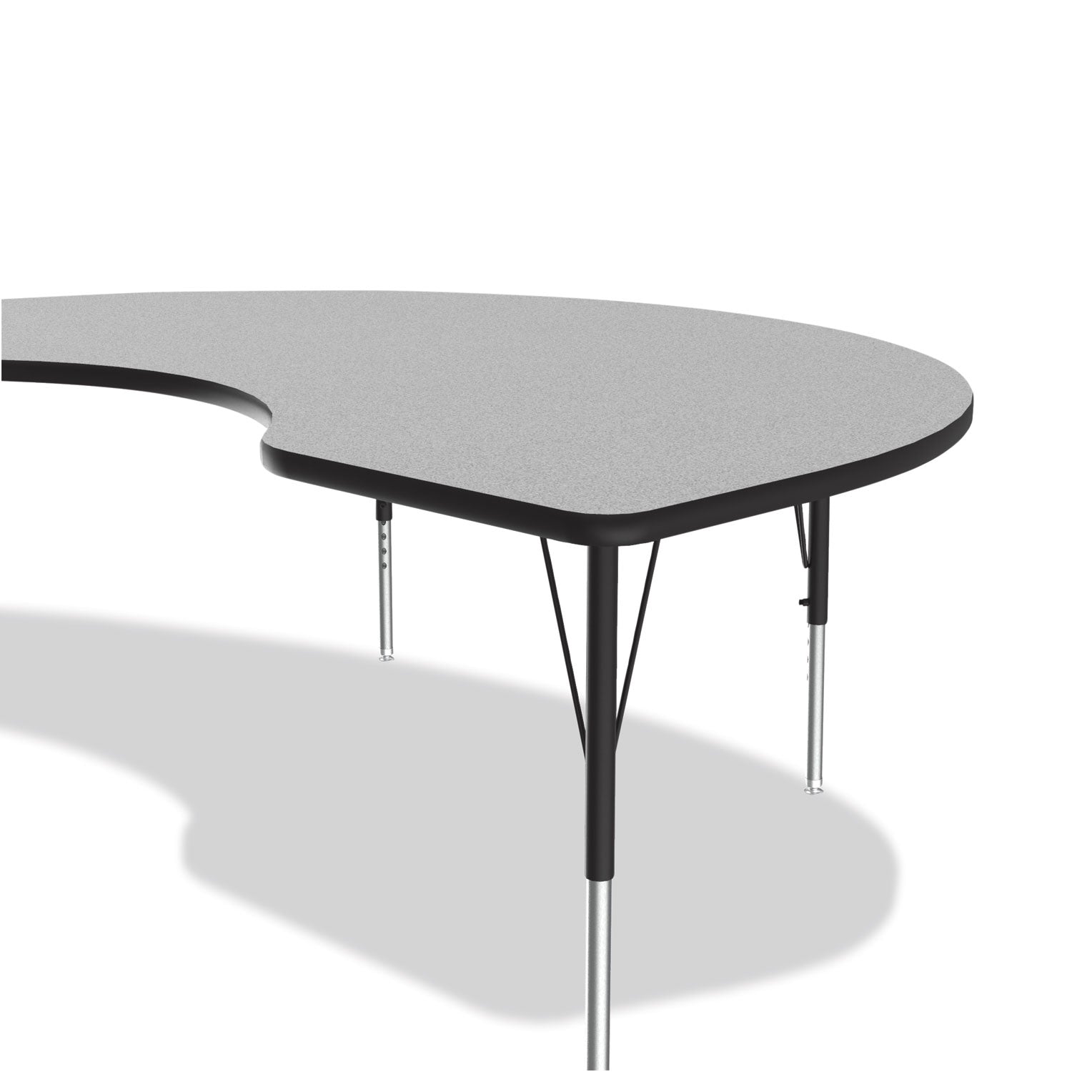 adjustable-activity-tables-kidney-shaped-72-x-48-x-19-to-29-gray-top-black-legs-4-pallet-ships-in-4-6-business-days_crl4872tf1595k4 - 8