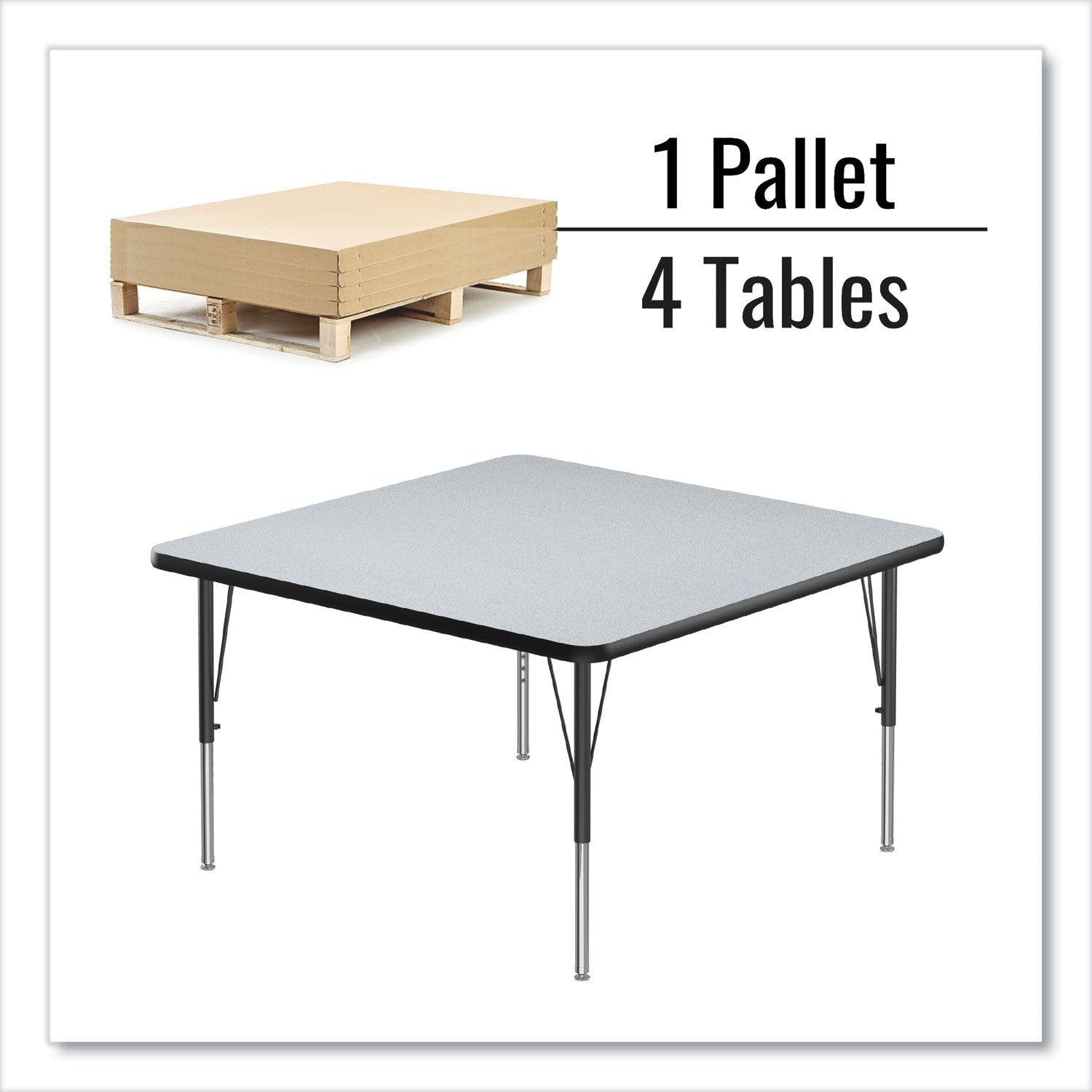 adjustable-activity-tables-square-48-x-48-x-19-to-29-gray-top-black-legs-4-pallet-ships-in-4-6-business-days_crl4848tf1595k4 - 8
