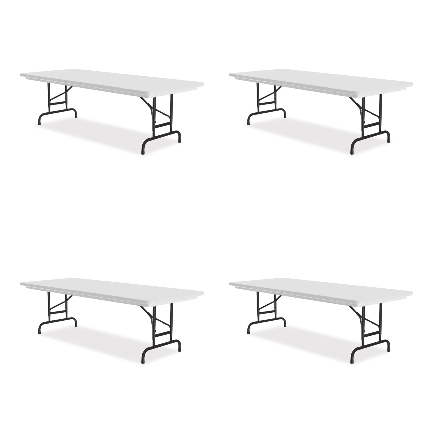 adjustable-folding-tables-rectangular-72-x-30-x-22-to-32-gray-top-black-legs-4-pallet-ships-in-4-6-business-days_crlra3072234p - 1