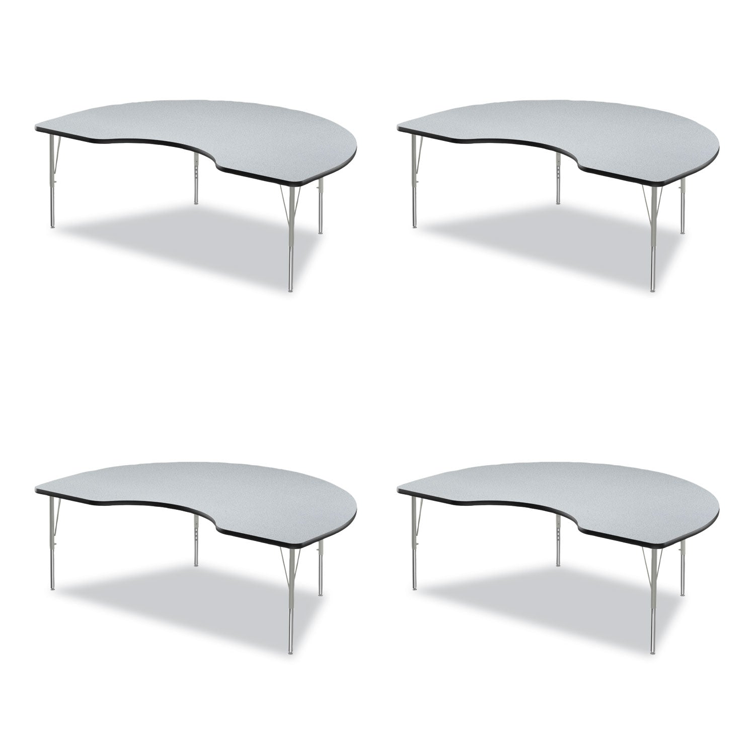 adjustable-activity-tables-kidney-shaped-72-x-48-x-19-to-29-gray-top-black-legs-4-pallet-ships-in-4-6-business-days_crl4872tf1595k4 - 1