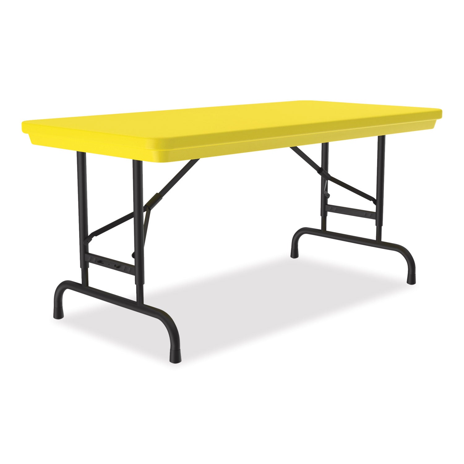 adjustable-folding-table-rectangular-48-x-24-x-22-to-32-yellow-top-black-legs-4-pallet-ships-in-4-6-business-days_crlra2448284p - 3
