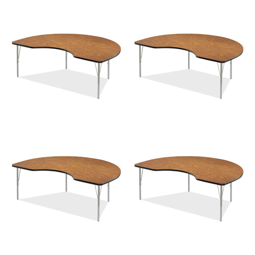 adjustable-activity-table-kidney-shape-72-x-48-x-19-to-29-med-oak-top-gray-legs-4-pallet-ships-in-4-6-business-days_crl4872tf06954p - 1