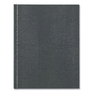 Executive Notebook, 1-Subject, Medium/College Rule, Cool Gray Cover, (72) 9.25 x 7.25 Sheets