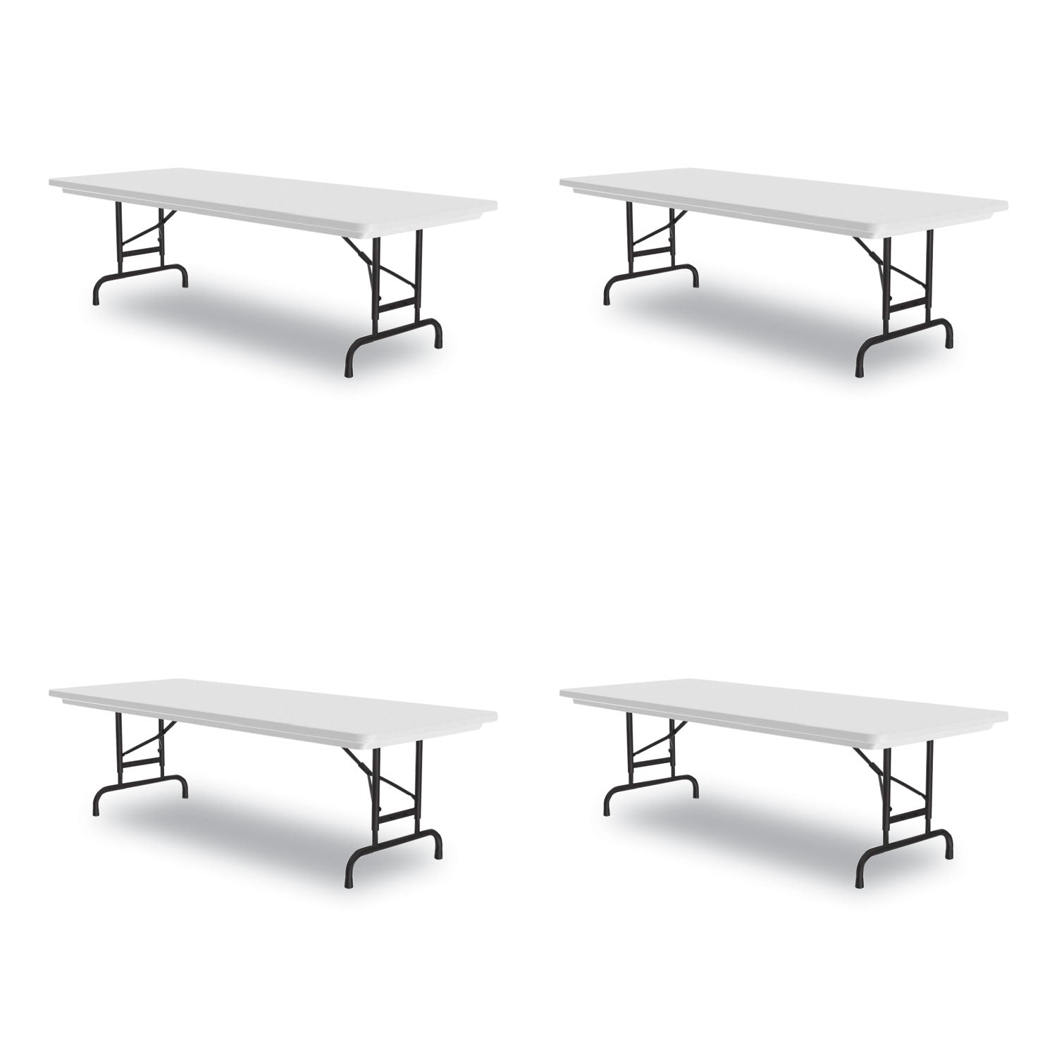 adjustable-folding-tables-rectangular-96-x-30-x-22-to-32-gray-top-black-legs-4-pallet-ships-in-4-6-business-days_crlra3096234p - 1