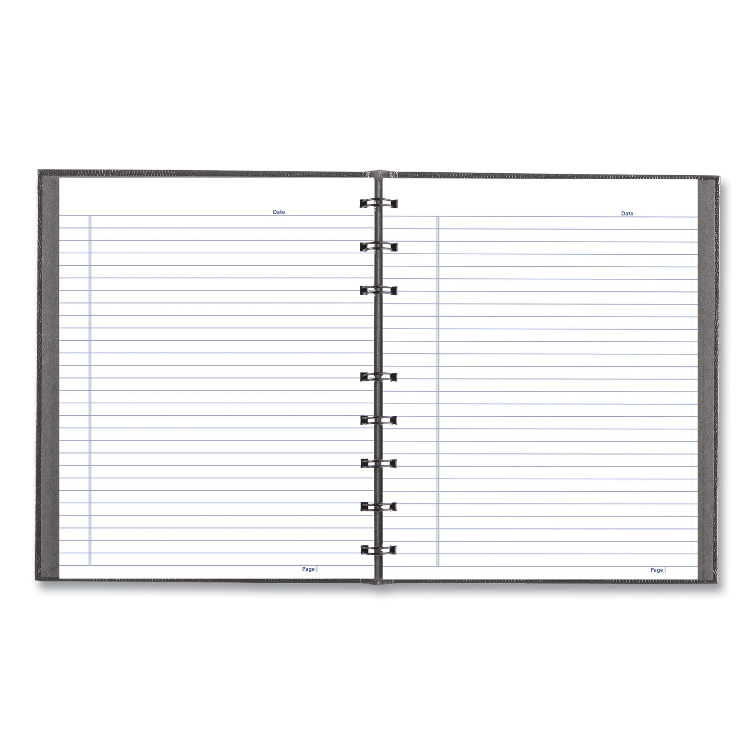 NotePro Notebook, 1-Subject, Medium/College Rule, Cool Gray Cover, (75) 9.25 x 7.25 Sheets