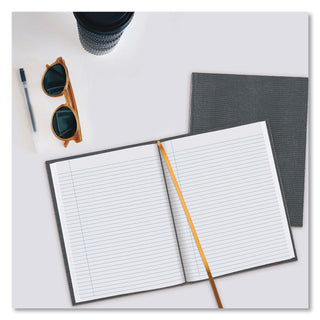 executive-notebook-with-ribbon-bookmark-1-subject-medium-college-rule-cool-gray-cover-75-1075-x-85-sheets_reda1097 - 2