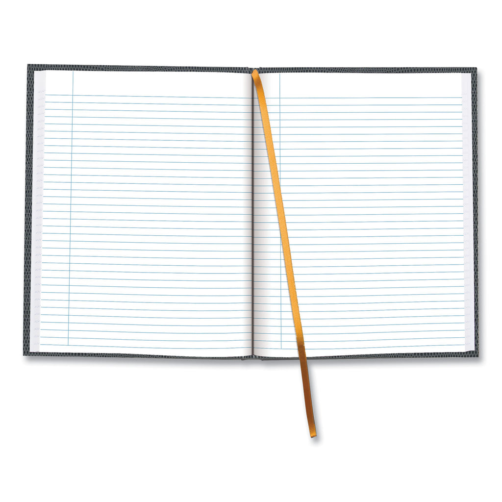 executive-notebook-with-ribbon-bookmark-1-subject-medium-college-rule-cool-gray-cover-75-1075-x-85-sheets_reda1097 - 3