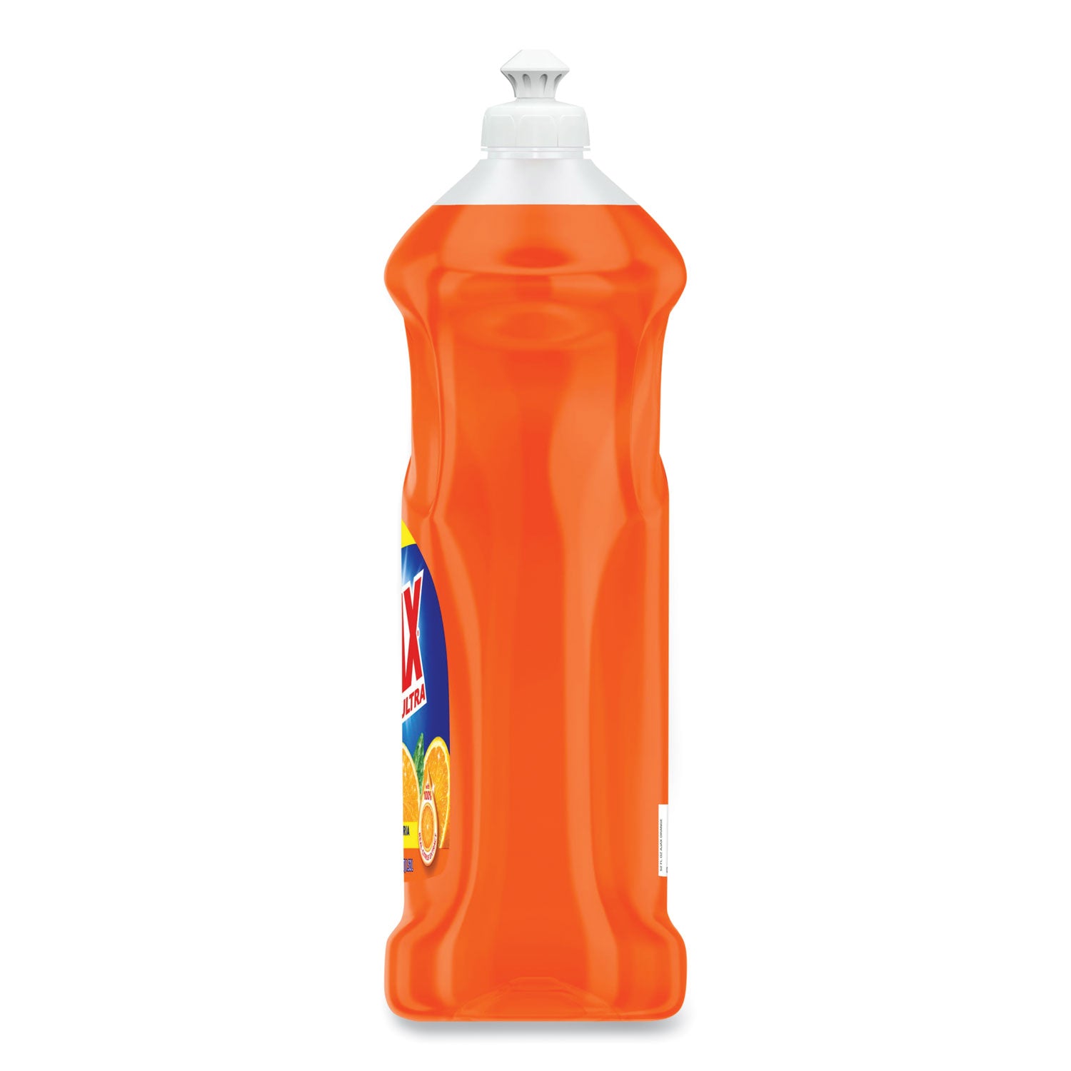 Dish Detergent, Liquid, Antibacterial, Orange, 52 oz, Bottle, 6/Carton - 