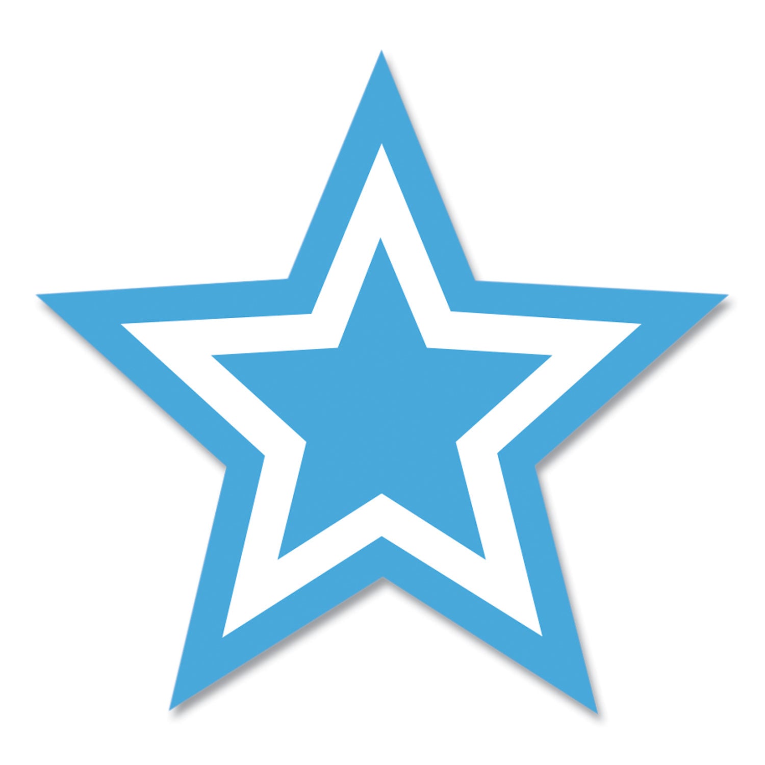 Specialty Stamp, Star Diagram, Light Blue - 