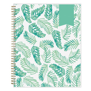 Day Designer Academic Year Weekly/Monthly Frosted Planner, Palms Artwork, 11 x 8.5, 12-Month (July to June): 2023 to 2024