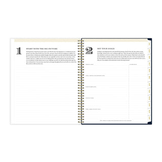 Day Designer Peyton Create-Your-Own Cover Weekly/Monthly Planner, Floral, 11 x 8.5, Navy, 12-Month (July to June): 2023-2024
