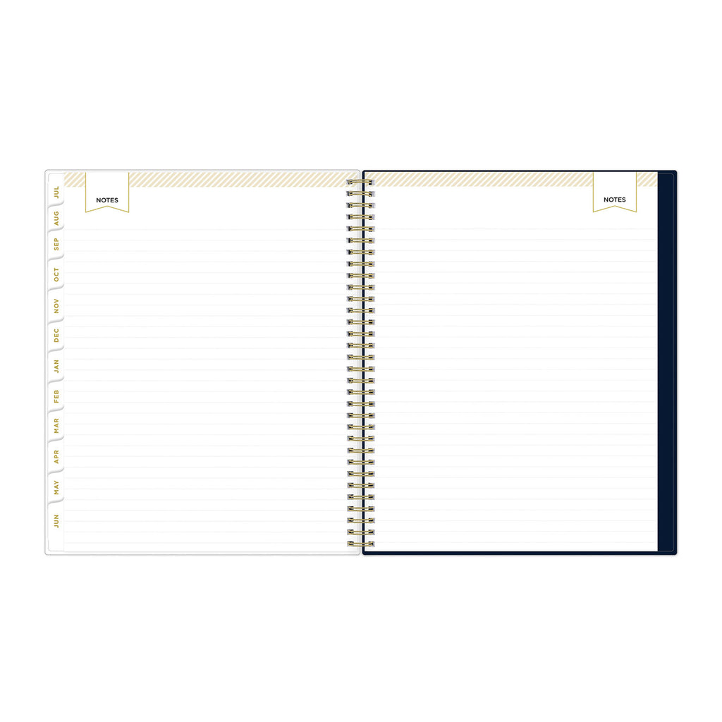 Day Designer Peyton Create-Your-Own Cover Weekly/Monthly Planner, Floral, 11 x 8.5, Navy, 12-Month (July to June): 2023-2024