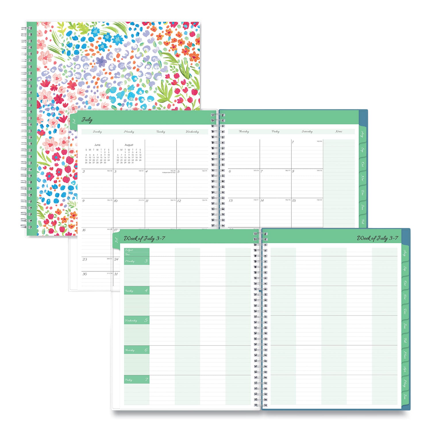 ditsy-create-your-own-cover-weekly-monthly-teacher-lesson-planner-two-page-spread-nine-classes-11-x-85-2023-to-2024_bls132002 - 1