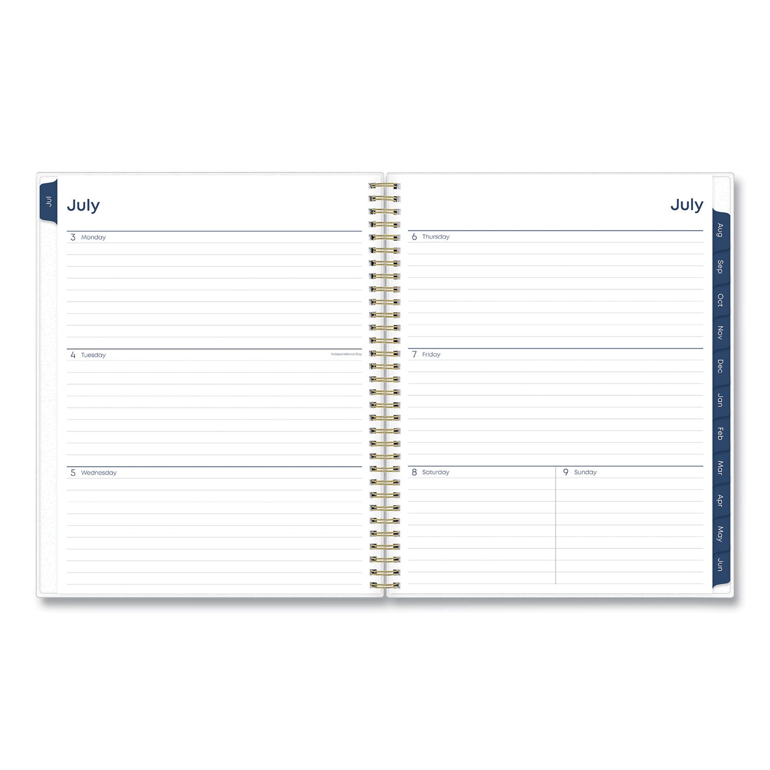 gemma-academic-year-weekly-monthly-planner-geode-artwork-11-x-85-blue-purple-cover-12-month-july-june-2023-2024_bls118177 - 3