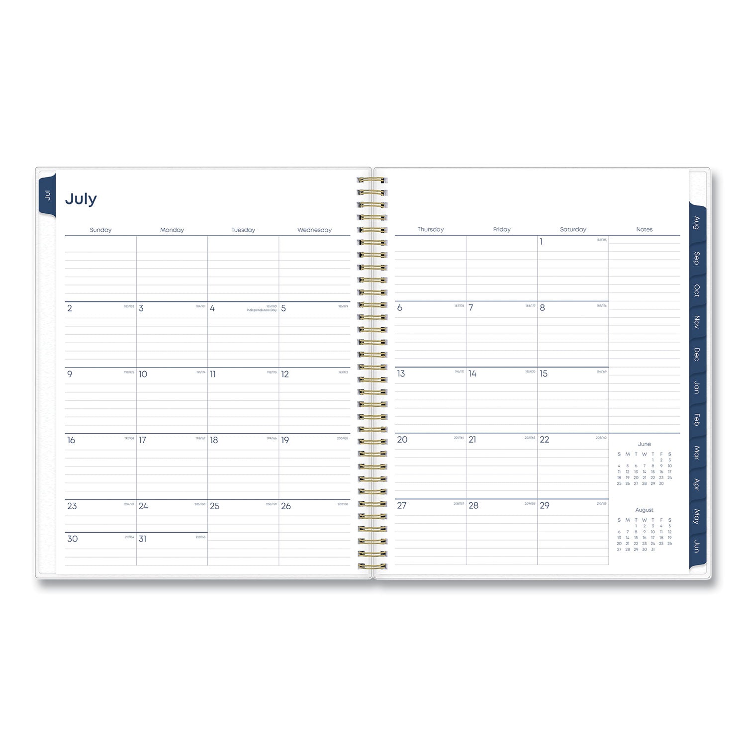 gemma-academic-year-weekly-monthly-planner-geode-artwork-11-x-85-blue-purple-cover-12-month-july-june-2023-2024_bls118177 - 4