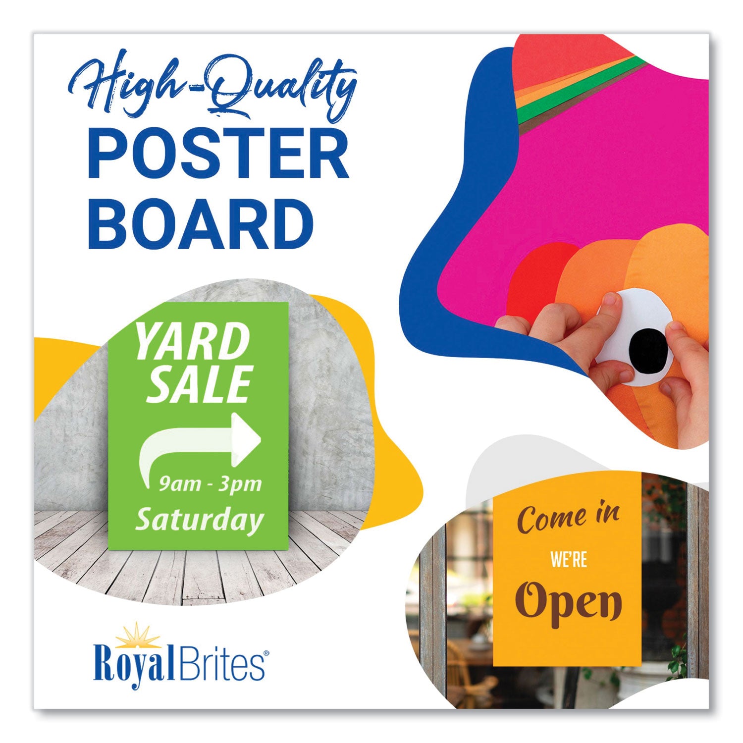 premium-coated-poster-board-11-x-14-assorted-neon-colors-5-pack_geo23500s - 3