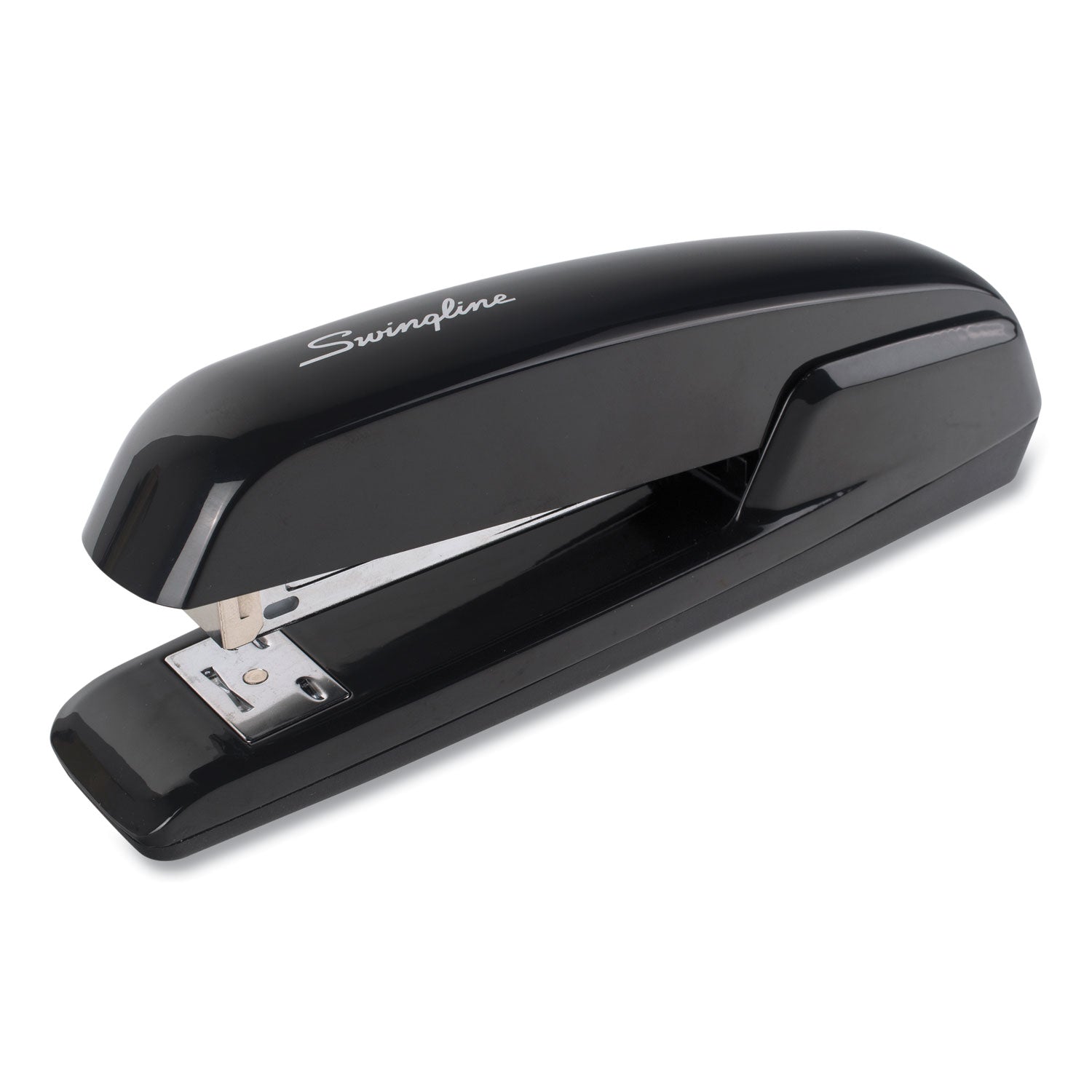 Durable Full Strip Desk Stapler, 25-Sheet Capacity, Black - 1