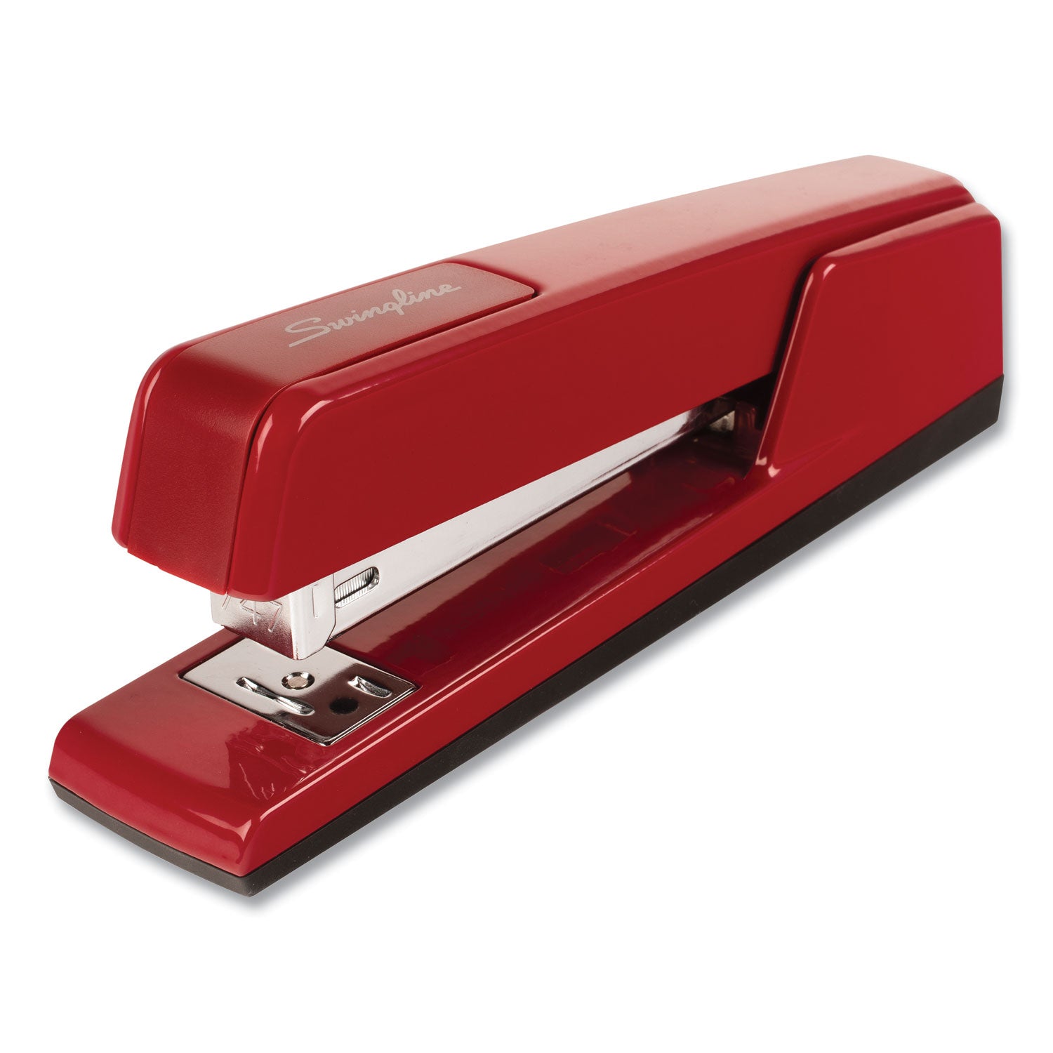 747 Classic Full Strip Stapler, 30-Sheet Capacity, Lipstick Red - 