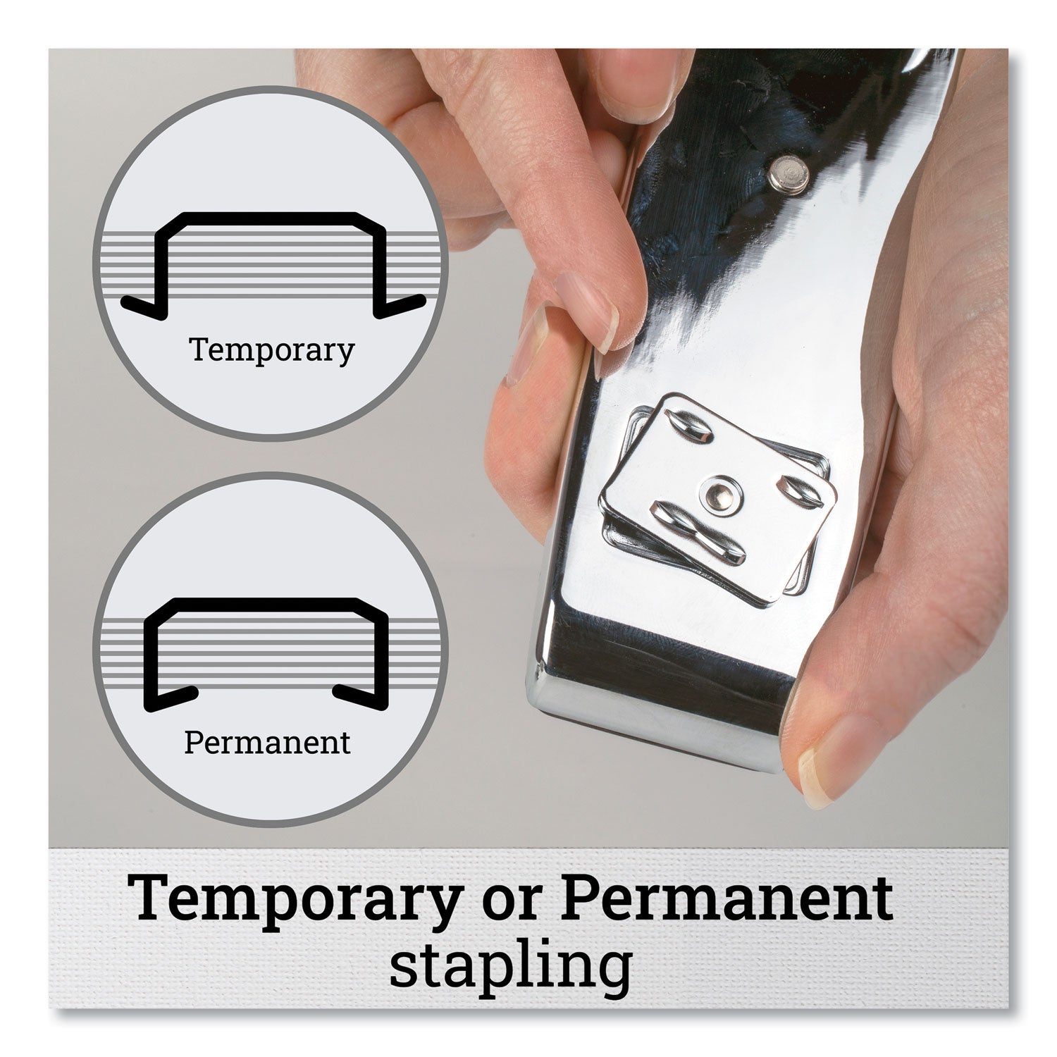 747 Business Full Strip Desk Stapler, 30-Sheet Capacity, Polished Chrome - 