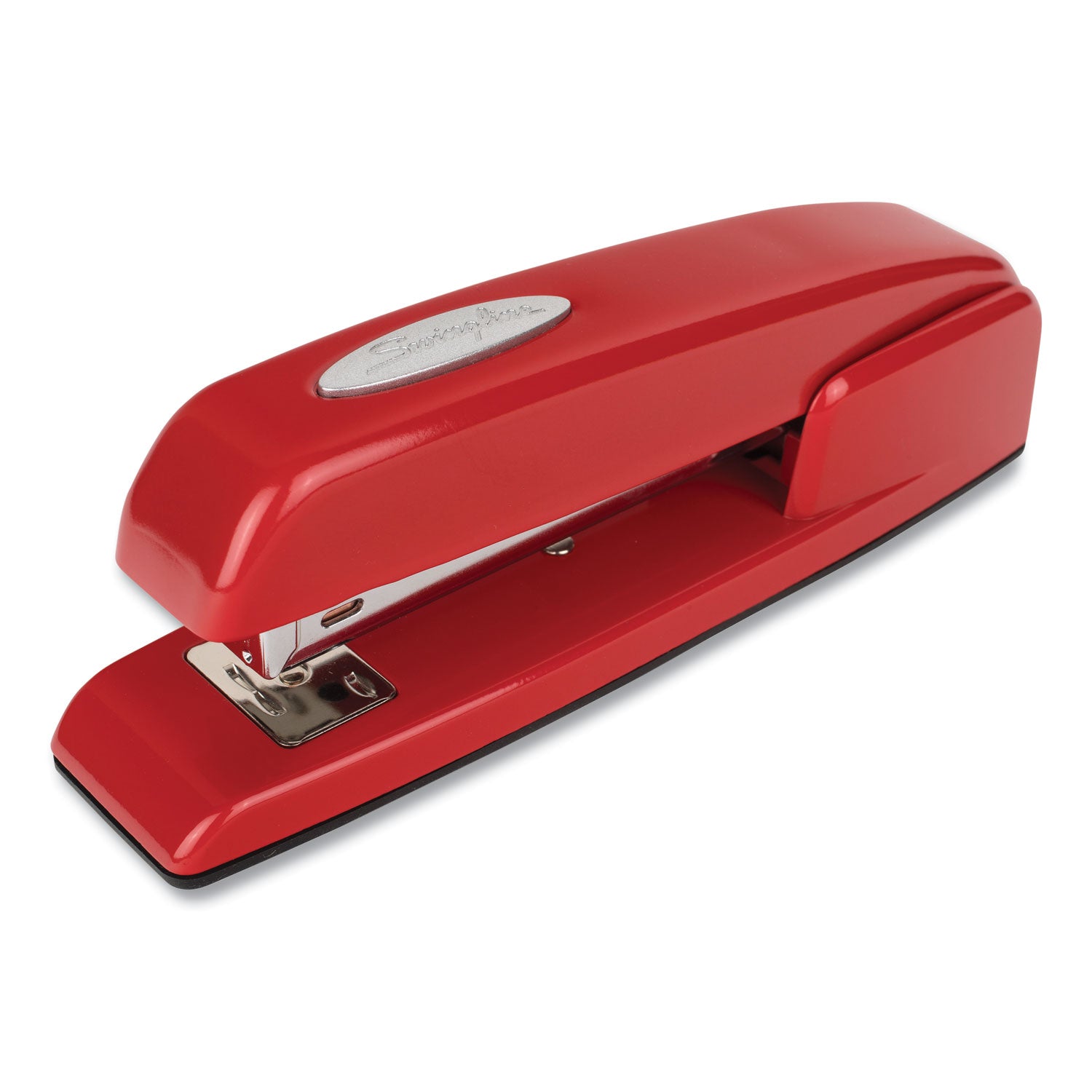 747 Business Full Strip Desk Stapler, 30-Sheet Capacity, Rio Red - 