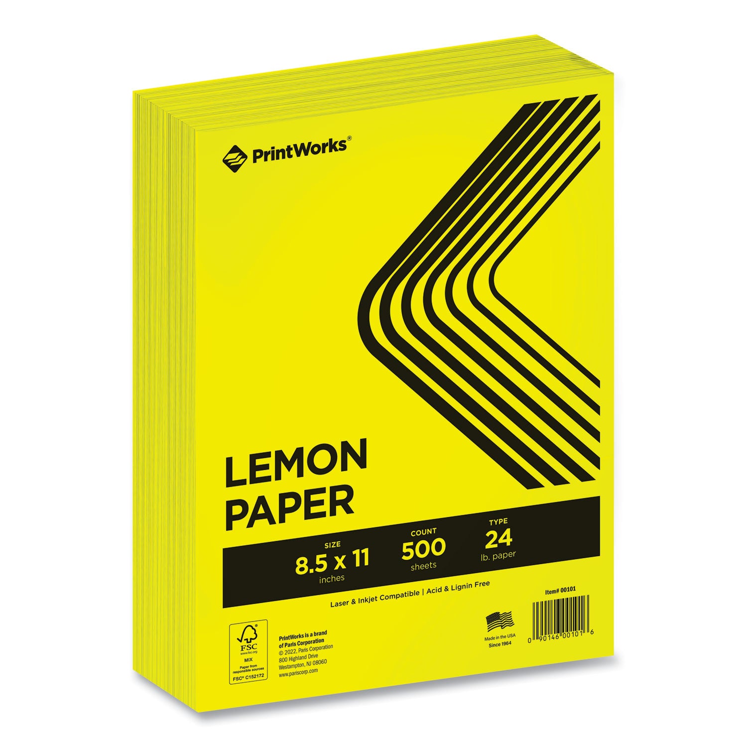 color-paper-24-lb-text-weight-85-x-11-lemon-yellow-500-ream_prb00101 - 1