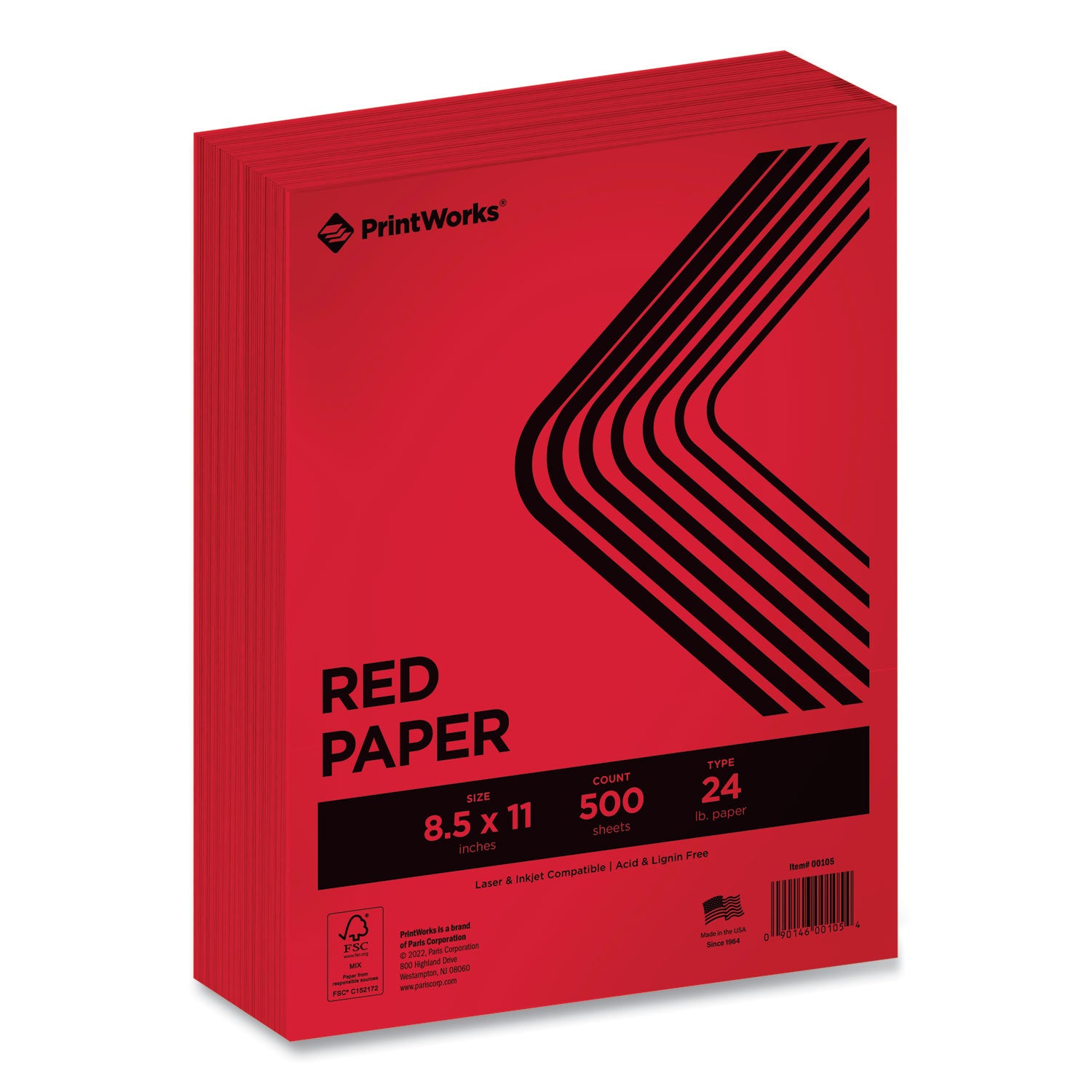 color-paper-24-lb-text-weight-85-x-11-red-500-ream_prb00105 - 1